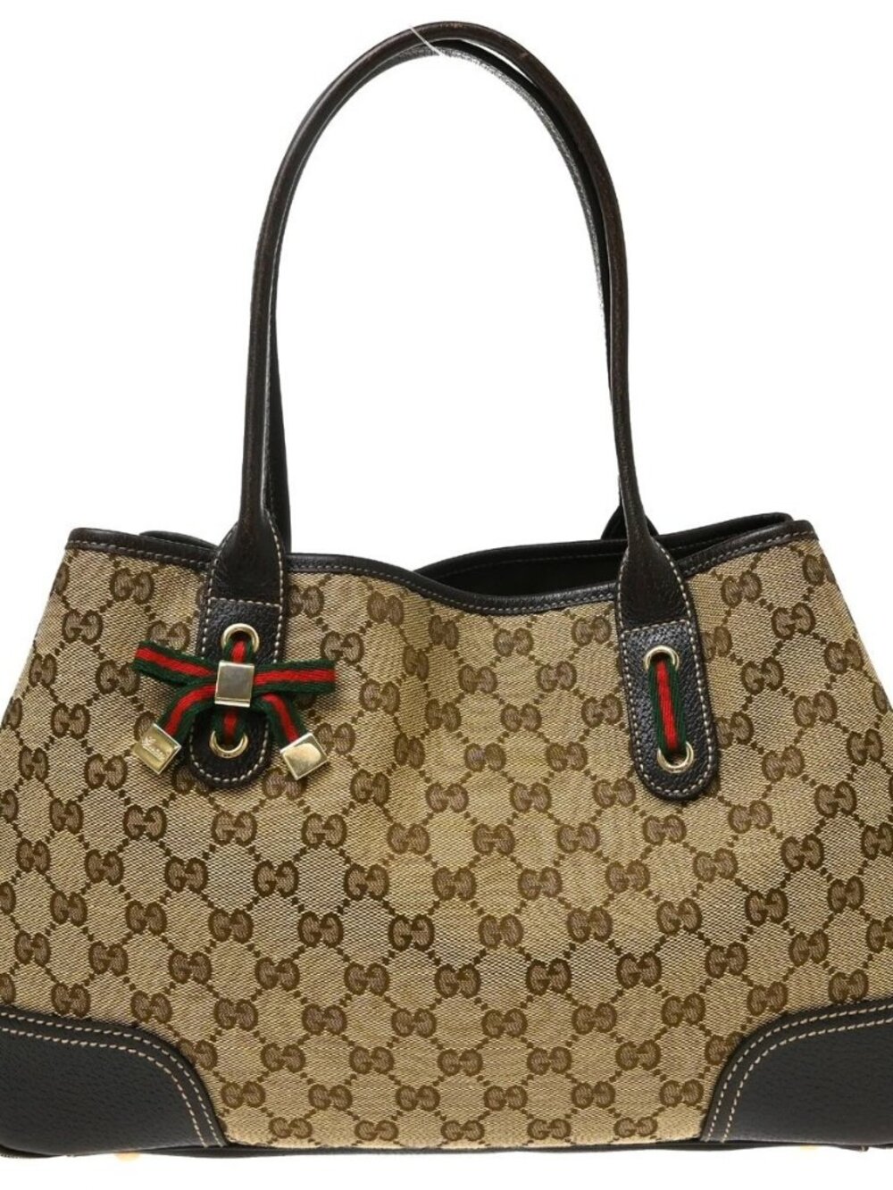 Gucci Beige Shelly GG Tote Bag 163805 413048 NQ11460
